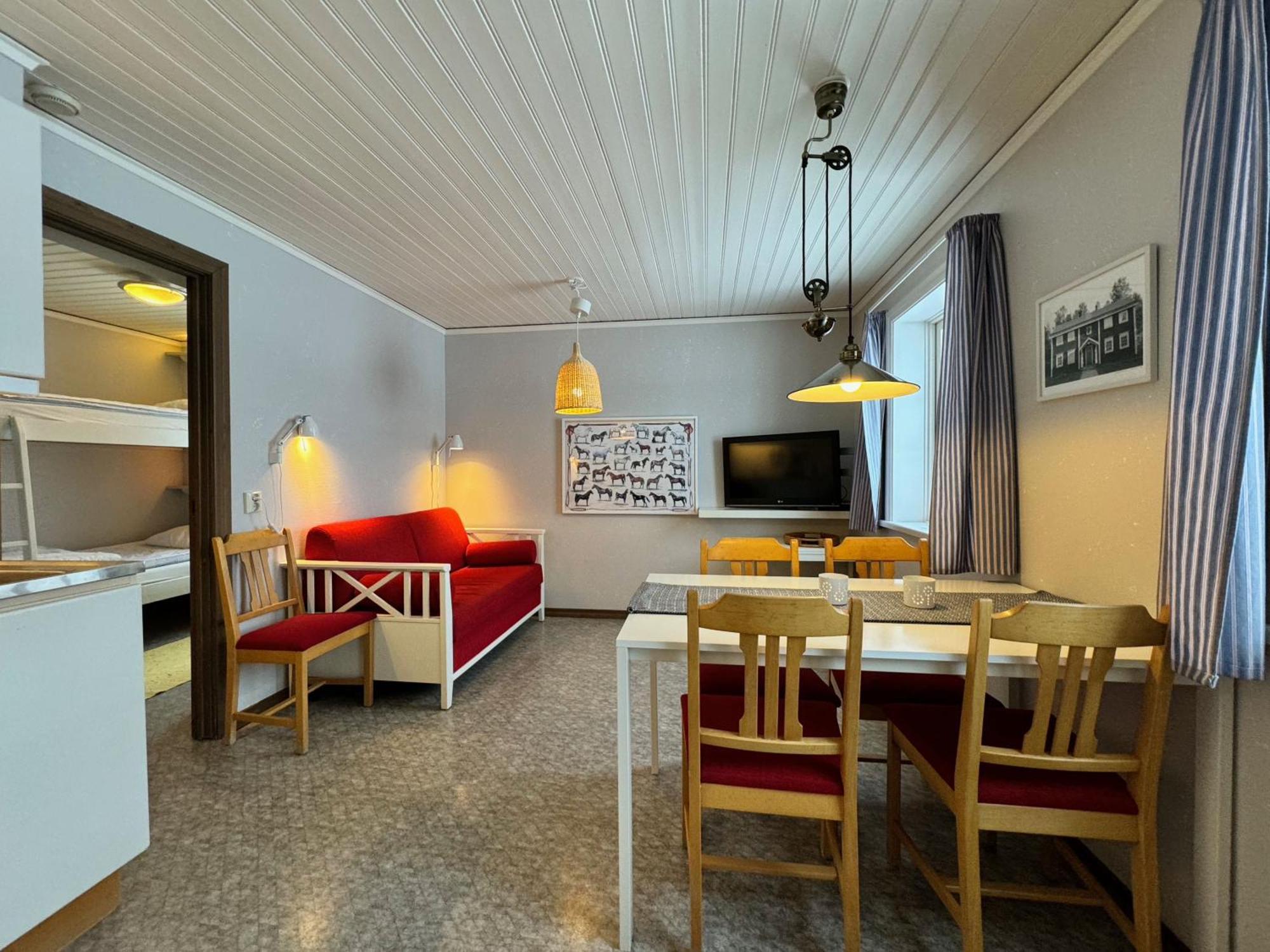 Ferienwohnung Lullens Stugby - Laegenhetshuset 6-9 Bruksvallarna Exterior foto
